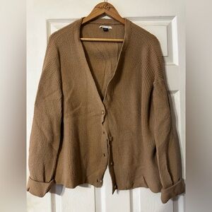 American Eagle Outfitters Tan knit Cardigan